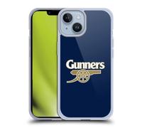 Head Case Designs sous Licence Officielle Arsenal FC Artilleurs Bleus Crête 2 Coque en Gel [Protection de Qualité Militaire] Compatible avec Apple iPhone 14