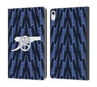Head Case Designs sous Licence Officielle Arsenal FC Away Kit 2025/26 Étui Portefeuille en Cuir Compatible avec Apple iPad 10.9 2022/2025