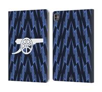 Head Case Designs sous Licence Officielle Arsenal FC Away Kit 2025/26 Étui Portefeuille en Cuir Compatible avec Apple iPad Pro 13 M4 2024