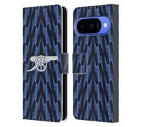 Head Case Designs sous Licence Officielle Arsenal FC Away Kit 2025/26 Étui Portefeuille en Cuir Compatible avec Google Pixel 10