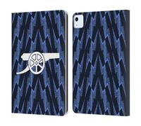Head Case Designs sous Licence Officielle Arsenal FC Away Kit 2025/26 Étui Portefeuille en Cuir Compatible avec Apple iPad Air 11 2020/2022/2024/2025