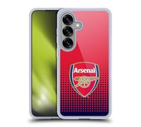 Head Case Designs sous Licence Officielle Arsenal FC Effacer Crête 2 Coque en Gel [Protection de Qualité Militaire] Compatible avec Samsung Galaxy S25 Et Compatible avec MagSafe