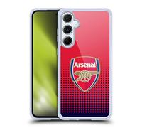 Head Case Designs sous Licence Officielle Arsenal FC Effacer Crête 2 Coque en Gel [Protection de Qualité Militaire] Compatible avec Samsung Galaxy A55 5G