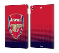 Head Case Designs sous Licence Officielle Arsenal FC Effacer Crête 2 Étui Portefeuille en Cuir Compatible avec Apple iPad 10.2 2019/2020/2021