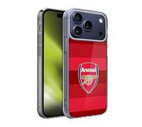 Head Case Designs sous Licence Officielle Arsenal FC Formation De Rouge Crête 2 Coque en Gel [Protection de Qualité Militaire] Compatible avec Apple iPhone 17 Pro Max