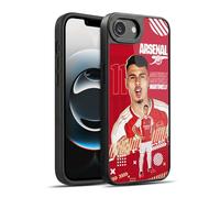 Head Case Designs sous Licence Officielle Arsenal FC Gabriel 2023/24 Première Équipe Coque en Gel renforcée [Protection de Qualité Militaire] Compatible avec Apple iPhone 16e / iPhone 17e