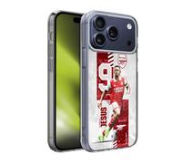 Head Case Designs sous Licence Officielle Arsenal FC Gabriel Jesus 2022/23 Première Équipe Coque en Gel [Protection de Qualité Militaire] Compatible avec Apple iPhone 17 Pro Max