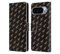 Head Case Designs sous Licence Officielle Arsenal FC Gunners Crête Modèles Étui Portefeuille en Cuir Compatible avec Google Pixel 10 Pro XL