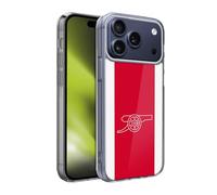 Head Case Designs sous Licence Officielle Arsenal FC Gunners Logos Coque en Gel [Protection de Qualité Militaire] Compatible avec Apple iPhone 17 Pro Max