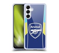 Head Case Designs sous Licence Officielle Arsenal FC Jaune Bleu Modèles D'entraînement Coque en Gel [Protection de Qualité Militaire] Compatible avec Samsung Galaxy A16 5G Et Compatible avec MagSafe