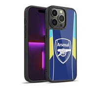Head Case Designs sous Licence Officielle Arsenal FC Jaune Bleu Modèles D'entraînement Coque en Gel renforcée [Protection de Qualité Militaire] Compatible avec Apple iPhone 14 Pro