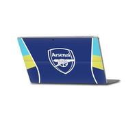 Head Case Designs sous Licence Officielle Arsenal FC Jaune Bleu Modèles D'entraînement Vinyle Autocollant Peau Autocollant Couverture Compatible avec Microsoft Surface Pro 4/5/6