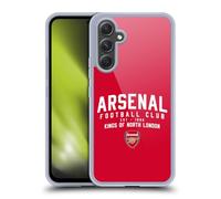 Head Case Designs sous Licence Officielle Arsenal FC Kings of North London Tipografie Coque en Gel [Protection de Qualité Militaire] Compatible avec Samsung Galaxy A54 5G