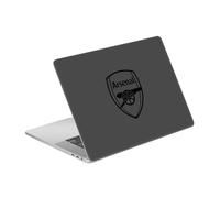 Head Case Designs sous Licence Officielle Arsenal FC Logo Noir Logos Vinyle Autocollant Peau Autocollant Couverture Compatible avec MacBook Pro 16" A2141