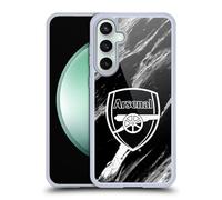Head Case Designs sous Licence Officielle Arsenal FC Marbre Crête Modèles Coque en Gel [Protection de Qualité Militaire] Compatible avec Samsung Galaxy S23 FE 5G