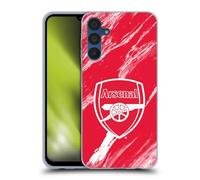 Head Case Designs sous Licence Officielle Arsenal FC Marbre Rouge Crête Modèles Coque en Gel [Protection de Qualité Militaire] Compatible avec Samsung Galaxy A15
