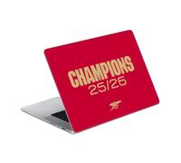 Head Case Designs sous Licence Officielle Arsenal FC Rouge 2025-26 Champions Vinyle Autocollant Peau Autocollant Couverture Compatible avec MacBook Pro 14"" A2442