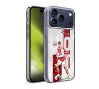 Head Case Designs sous Licence Officielle Arsenal FC Smith Rowe 2022/23 Première Équipe Coque en Gel [Protection de Qualité Militaire] Compatible avec Apple iPhone 17 Pro Max