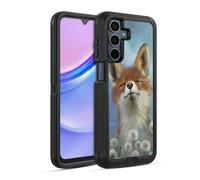 Head Case Designs sous Licence Officielle Ash Evans Dandelion Fox Animaux Étui Antichoc Ultra-Blindé Compatible avec Samsung Galaxy A15