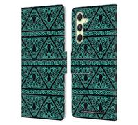Head Case Designs sous Licence Officielle Assassin's Creed ACV Motif 2 Symboles et Modèles Valhalla Étui Portefeuille en Cuir Compatible avec Samsung Galaxy A54 5G