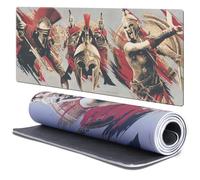 Head Case Designs sous Licence Officielle Assassin's Creed Alexios et Kassandra Odyssée Art Clé 37.4 x 15.75 x 0.16 inches (900 x 400 mm) - XL Tapis De Souris pour Jeux Bureau PC Clavier