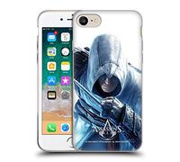 Head Case Designs sous Licence Officielle Assassin's Creed Altaïr Lame Cachée Art Clé Coque en Gel [Qualité Militaire] Compatible avec Apple iPhone 7/8 / SE 2020 & 2022 Et Compatible avec MagSafe