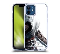 Head Case Designs sous Licence Officielle Assassin's Creed Altaïr Moitié Art Clé Coque en Gel [Qualité Militaire] Compatible avec Apple iPhone 12 / iPhone 12 Pro Et Compatible avec MagSafe