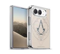 Head Case Designs sous Licence Officielle Assassin's Creed Blason Mirage Graphismes Coque en Gel [Protection de Qualité Militaire] Compatible avec Apple iPhone Duo Et Compatible avec MagSafe