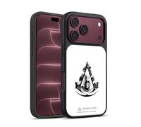 Head Case Designs sous Licence Officielle Assassin's Creed Caractères Logo D'Héritage Coque en Gel renforcée [Protection de Qualité Militaire] Compatible avec Apple iPhone 18 Pro