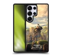 Head Case Designs Sous Licence Officielle Assassin's Creed Chef de raid Eivor féminin Valhalla Art oque en gel renforcée [Protection de Qualité Militaire] Compatible avec Samsung Galaxy S25 Ultra