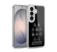 Head Case Designs sous Licence Officielle Assassin's Creed Crête Géométrique Logo D'Héritage Coque en Gel [Protection de Qualité Militaire] Compatible avec Samsung Galaxy S26