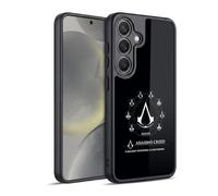 Head Case Designs sous Licence Officielle Assassin's Creed Crêtes Logo D'Héritage Coque en Gel renforcée [Protection de Qualité Militaire] Compatible avec Samsung Galaxy S24 5G