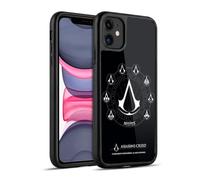 Head Case Designs sous Licence Officielle Assassin's Creed Crêtes Logo D'Héritage Coque en Gel renforcée [Protection de Qualité Militaire] Compatible avec Apple iPhone 11