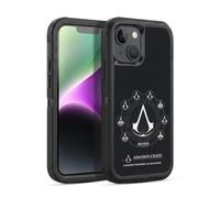 Head Case Designs sous Licence Officielle Assassin's Creed Crêtes Logo D'Héritage Étui Antichoc Ultra-Blindé Compatible avec Apple iPhone 14