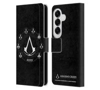 Head Case Designs sous Licence Officielle Assassin's Creed Crêtes Logo D'Héritage Étui Portefeuille en Cuir Compatible avec Samsung Galaxy S26