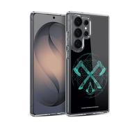 Head Case Designs sous Licence Officielle Assassin's Creed Dual Axes Compositions Valhalla Coque en Gel [Protection de Qualité Militaire] Compatible avec Samsung Galaxy S26 Ultra