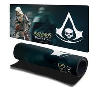 Head Case Designs sous Licence Officielle Assassin's Creed Edward Foule Art De Clé Drapeau Noir 23.62 x 11.81 x 0.12 inches (600 x 300 mm) - L Tapis De Souris pour Jeux Bureau PC Clavier
