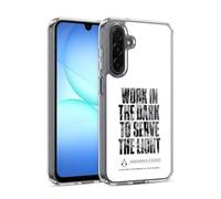 Head Case Designs sous Licence Officielle Assassin's Creed Exposition Double Héritage Typographie Coque en Gel [Protection de Qualité Militaire] Compatible avec Samsung Galaxy A17 4G / 5G