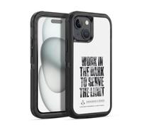 Head Case Designs sous Licence Officielle Assassin's Creed Exposition Double Héritage Typographie Étui Antichoc Ultra-Blindé Compatible avec Apple iPhone 15