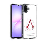 Head Case Designs sous Licence Officielle Assassin's Creed Géométrique Blanc Logo D'Héritage Coque en Gel [Protection de Qualité Militaire] Compatible avec Samsung Galaxy A07