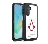 Head Case Designs sous Licence Officielle Assassin's Creed Géométrique Blanc Logo D'Héritage Étui Antichoc Ultra-Blindé Compatible avec Samsung Galaxy A16 5G