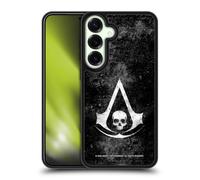 Head Case Designs sous Licence Officielle Assassin's Creed Grunge Drapeau Noir Logos Coque en Gel renforcée [Protection de Qualité Militaire] Compatible avec Samsung Galaxy S25