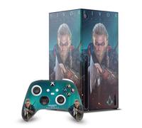 Head Case Designs Sous Licence Officielle Assassin's Creed Homme Eivor Valhalla Art nveloppement De Console De Jeu Et Skins Pour Manette De Jeu Ensemble compatible avec Xbox Series X