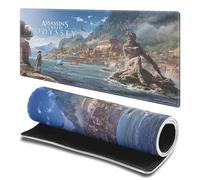 Head Case Designs sous Licence Officielle Assassin's Creed Kassandra Odyssée Art Clé 23.62 x 11.81 x 0.12 inches (600 x 300 mm) - L Tapis De Souris pour Jeux Bureau PC Clavier