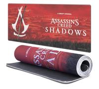 Head Case Designs sous Licence Officielle Assassin's Creed Katana Crest Graphismes D'Ombres 37.4 x 15.75 x 0.16 inches (900 x 400 mm) - XL Tapis De Souris pour Jeux Bureau PC Clavier