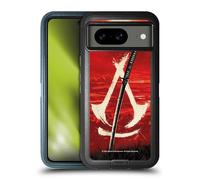 Head Case Designs sous Licence Officielle Assassin's Creed Katana Crest Graphismes D'Ombres Étui Antichoc Ultra-Blindé Compatible avec Google Pixel 8