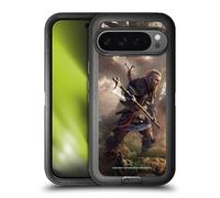 Head Case Designs sous Licence Officielle Assassin's Creed La Voie du Berserker Valhalla Art Clé Étui Antichoc Ultra-Blindé Compatible avec Google Pixel 9 Pro XL