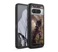 Head Case Designs sous Licence Officielle Assassin's Creed La Voie du Berserker Valhalla Art Clé Étui Antichoc Ultra-Blindé Compatible avec Google Pixel 8 Pro
