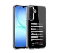 Head Case Designs sous Licence Officielle Assassin's Creed Lames Héritage Typographie Coque en Gel [Protection de Qualité Militaire] Compatible avec Samsung Galaxy A17 4G / 5G