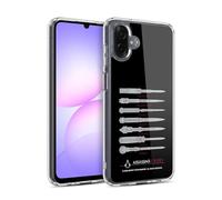 Head Case Designs sous Licence Officielle Assassin's Creed Lames Héritage Typographie Coque en Gel [Protection de Qualité Militaire] Compatible avec Samsung Galaxy A07